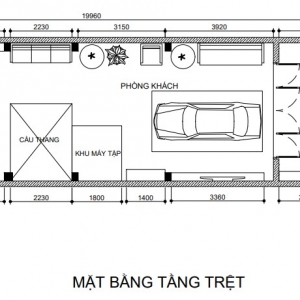 THIẾT KẾ 3D NHÀ PHỐ CHỊ HUYỀN BÌNH THẠNH op4