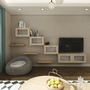 Tủ sách trang trí - Thùng Modular 2021